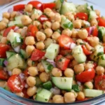 Chickpea salad