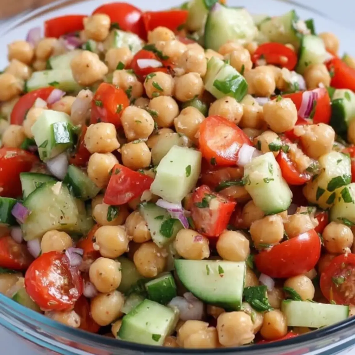 Chickpea salad