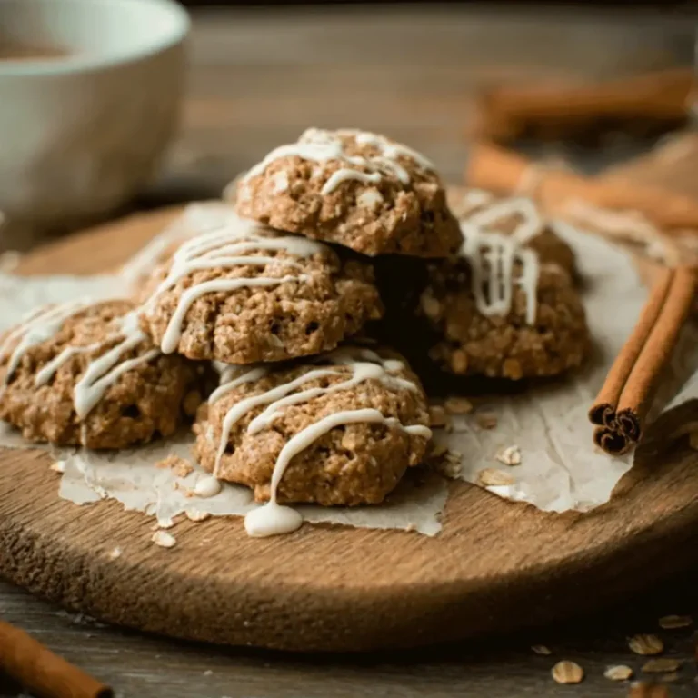 Cinnamon oat cookies