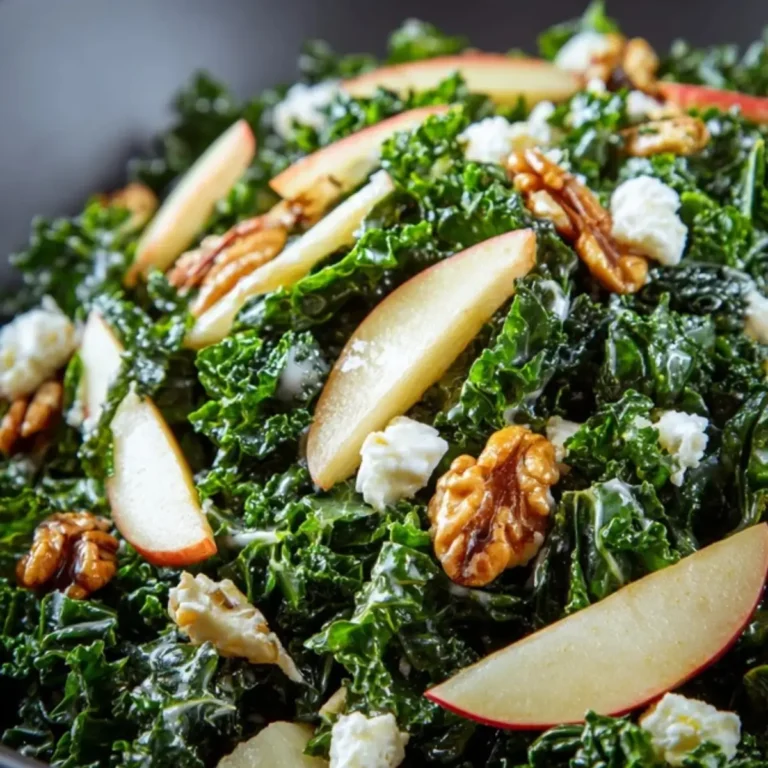 Kale and apple salad