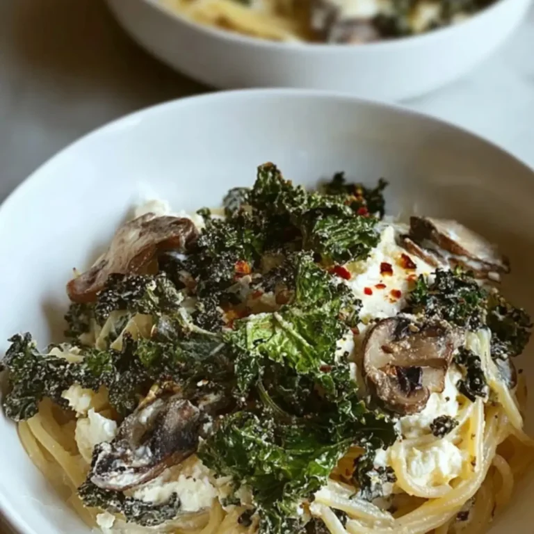 Kale and feta casserole
