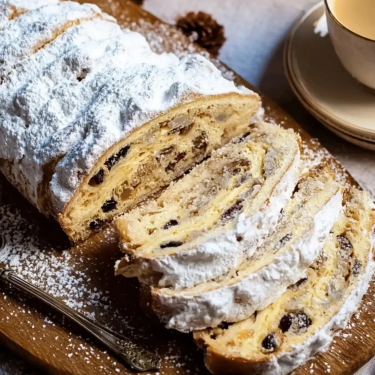 Marzipan stollen