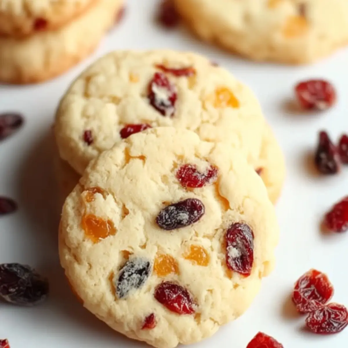 Orangen-Cranberry-Cookies