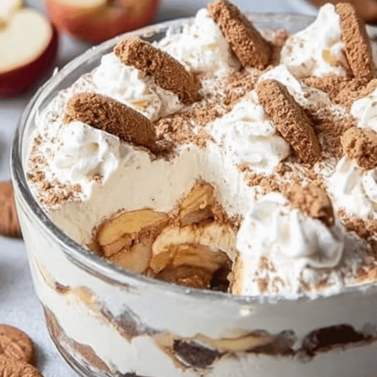 Spekulatius Baked Apple Tiramisu