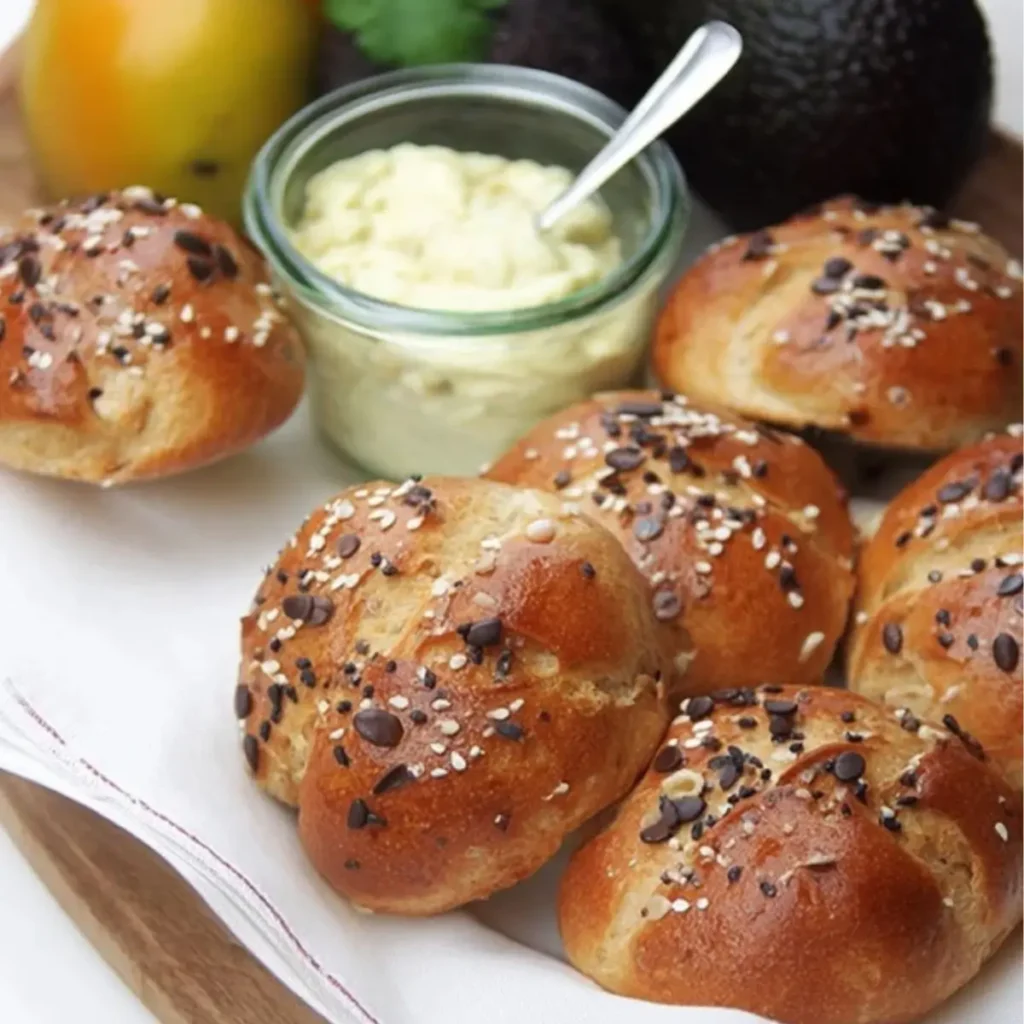 Dinkel-Skyr-Brötchen