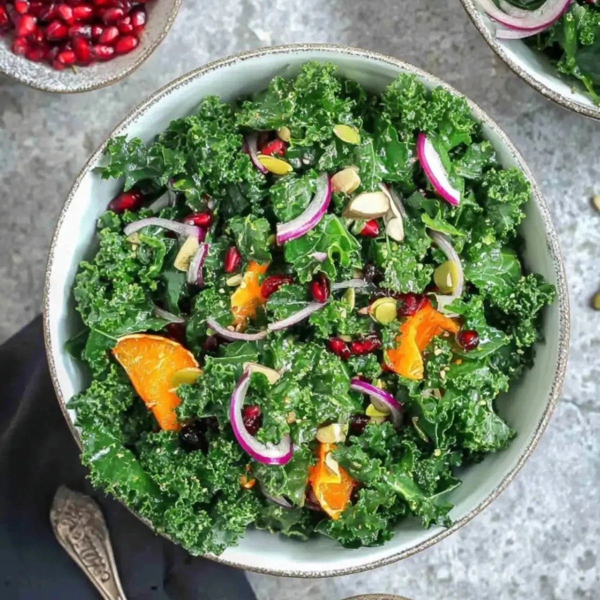 roher Grünkohlsalat