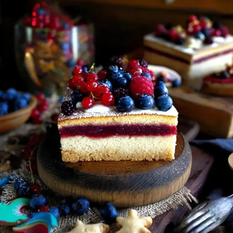 Blitzkuchen mit Beeren