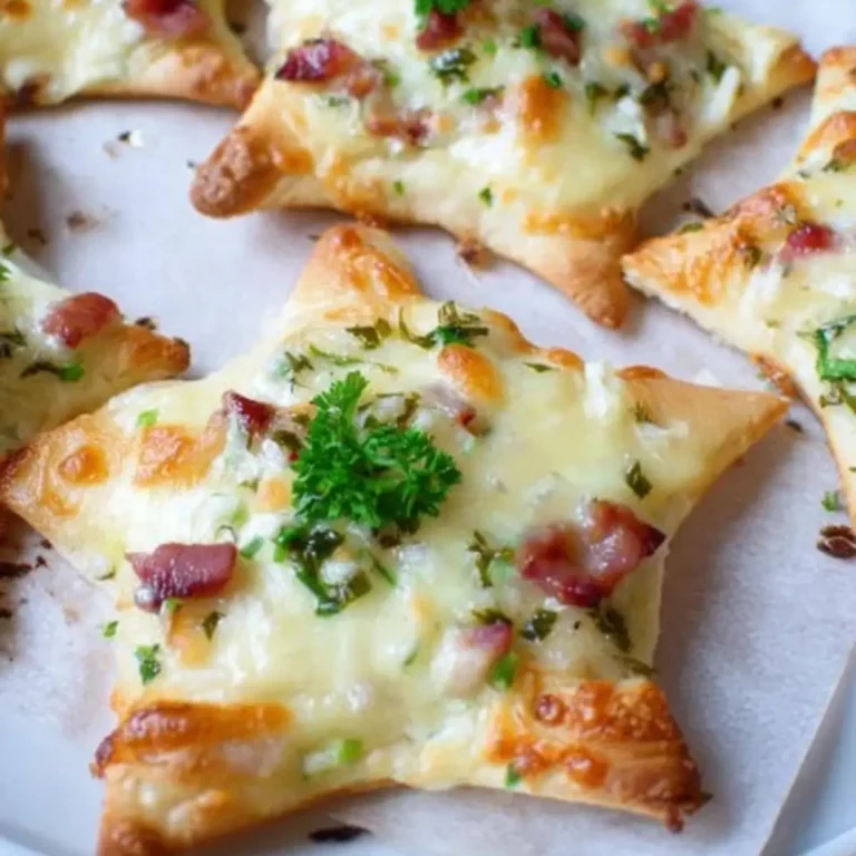 Flammkuchen-Sterne