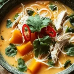 Thailändische Hühnersuppe