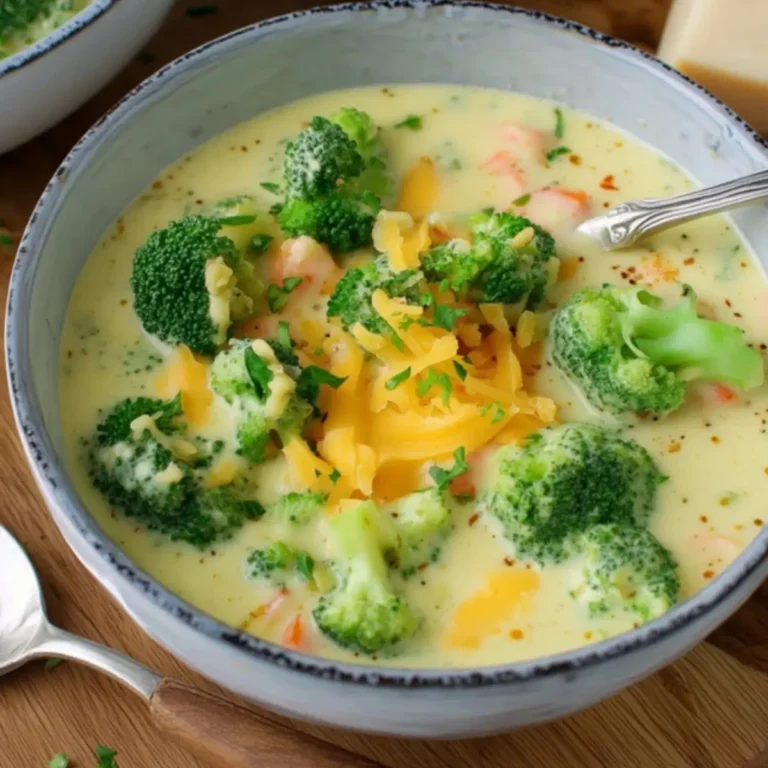 Brokkoli-Käse-Suppe