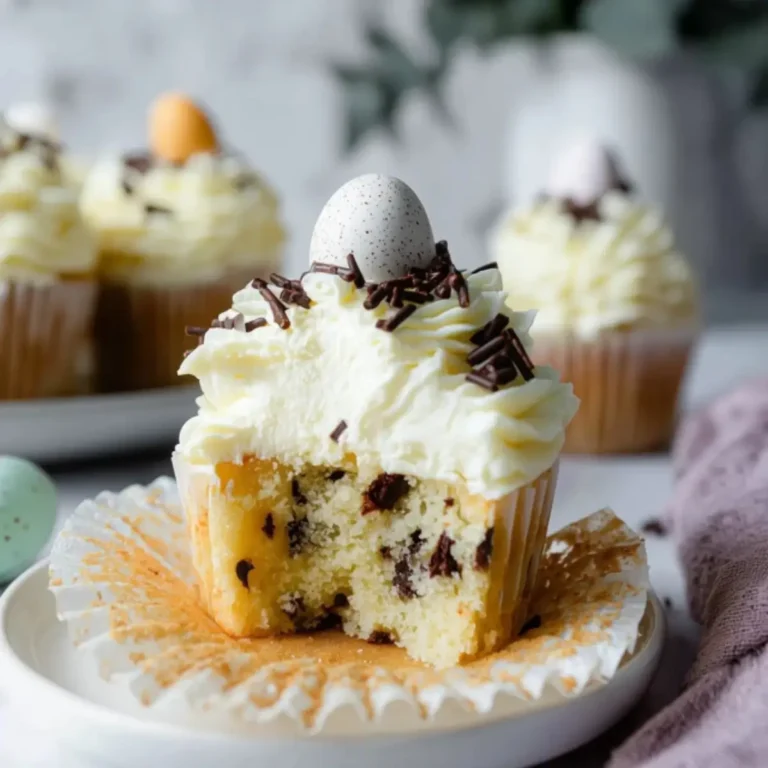 Eierlikör Cupcakes mit Sahnetopping