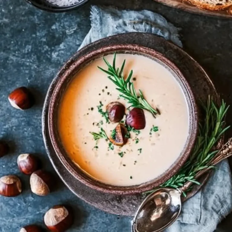 Maronencremesuppe