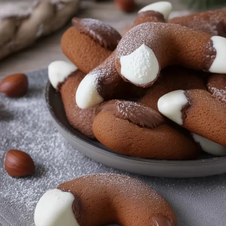 Nougat-Kipferl