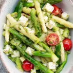 Spargelsalat mit grünem Spargel