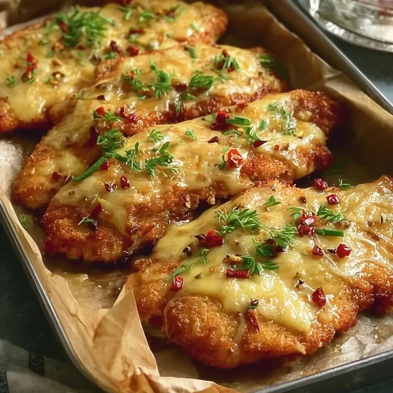 Überbackene Partyschnitzel