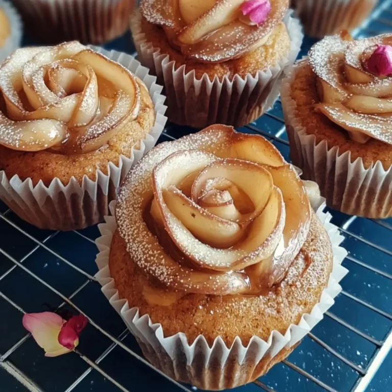 apfelrosen-muffins