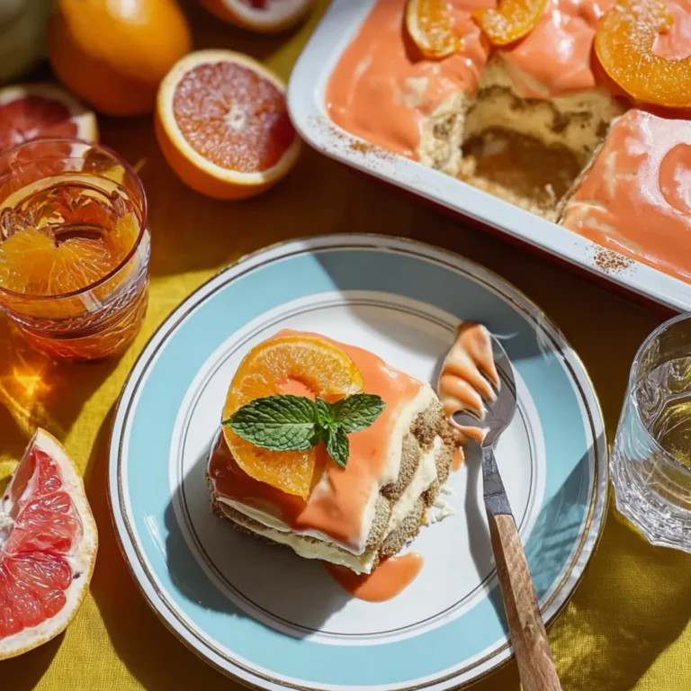 Aperol Spritz Tiramisu