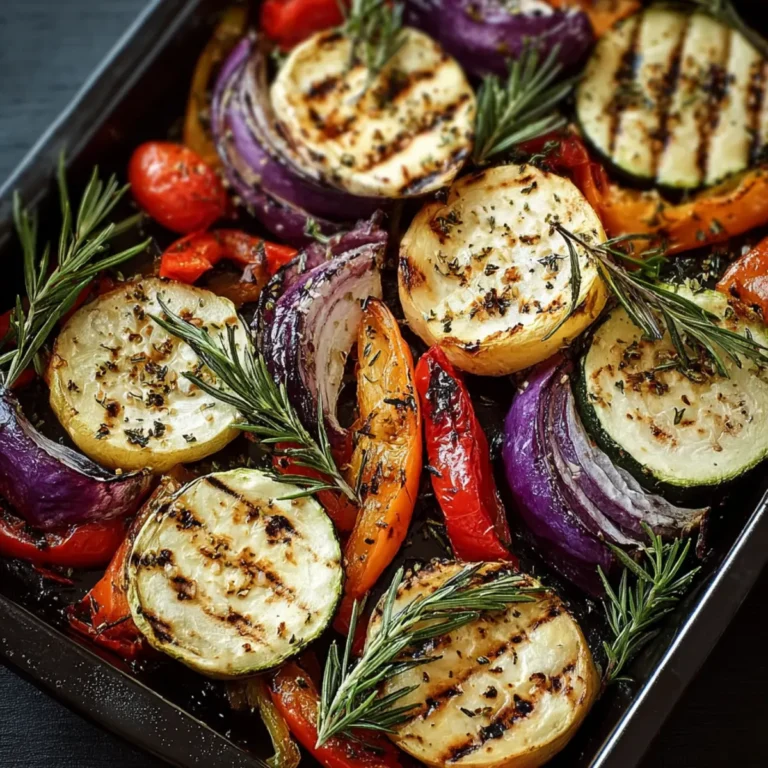 Backofen Gegrilltes Gemüse