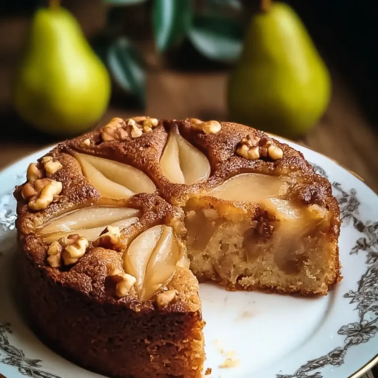 Birnenkuchen