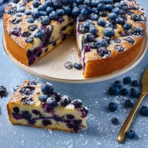 Blaubeerkuchen