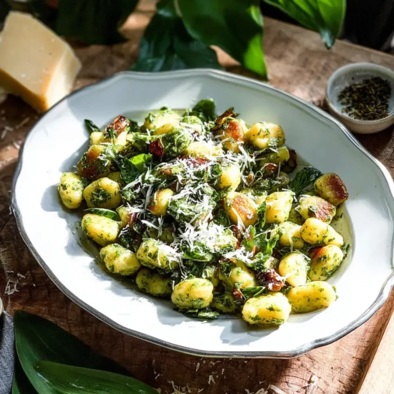 Bärlauch Gnocchi