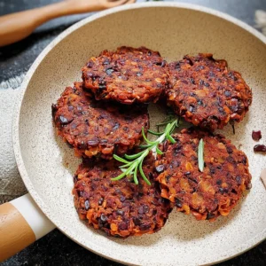 Burger Patties aus Kidneybohnen