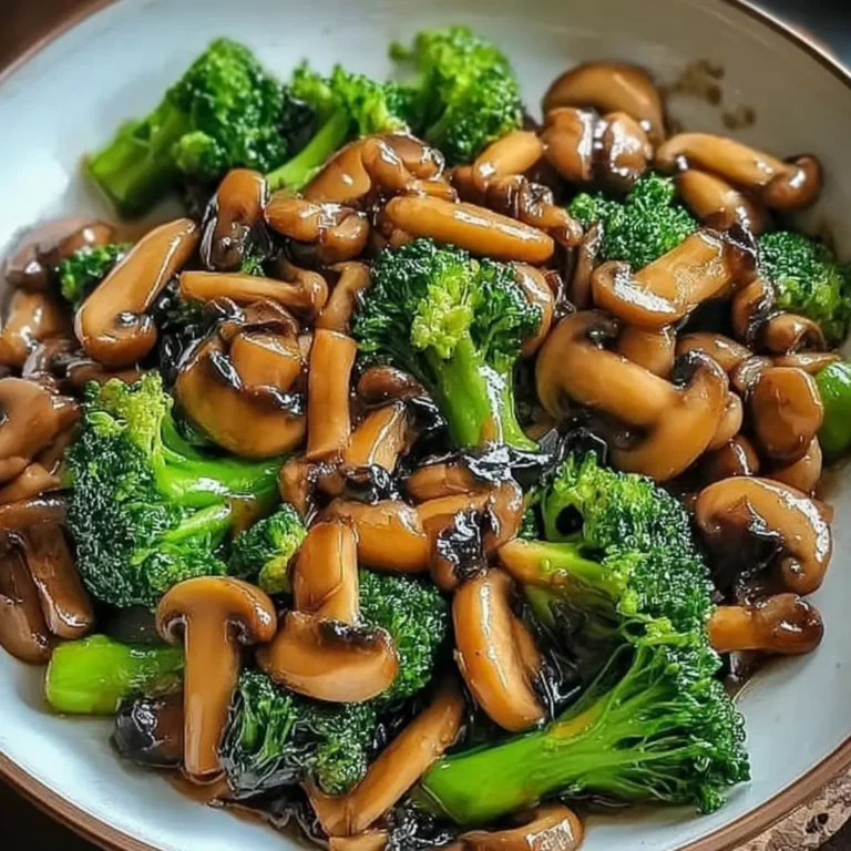 Champignon Brokkoli Pfanne