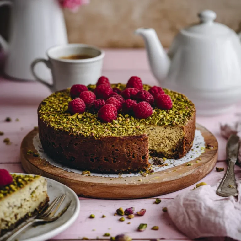 Cheesecake mit Pistazien