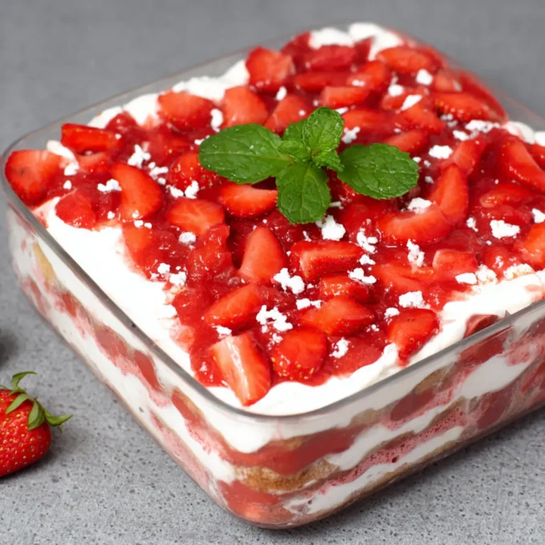 Erdbeer Tiramisu