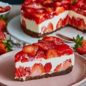 Erdbeerkuchen mit Mascarpone