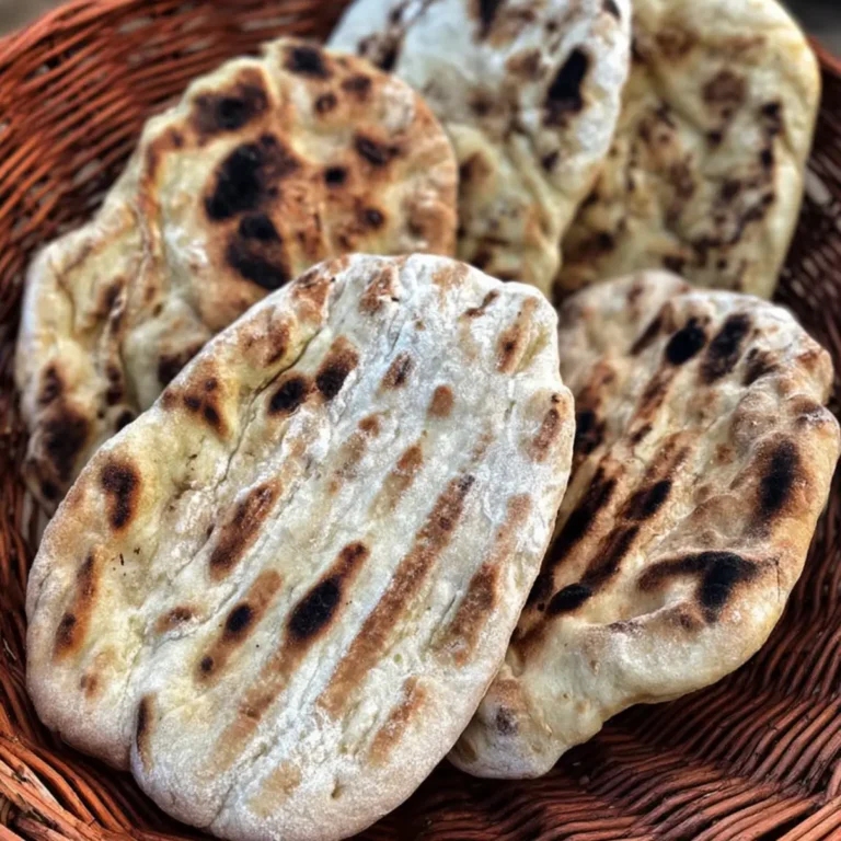 Fladenbrot vom Grill