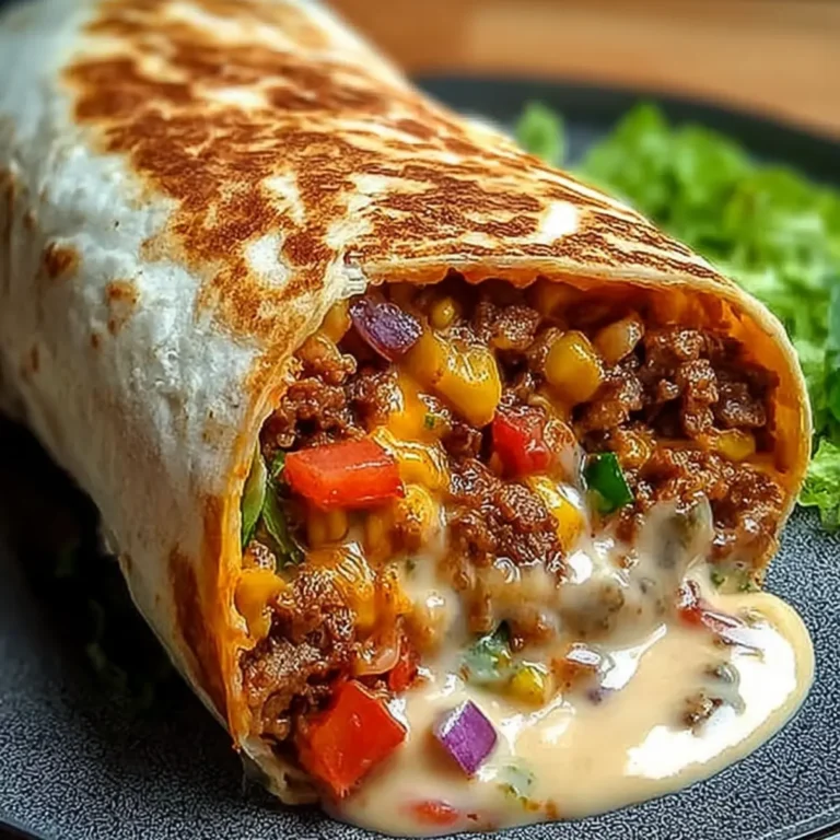Gegrillter Käse Burrito