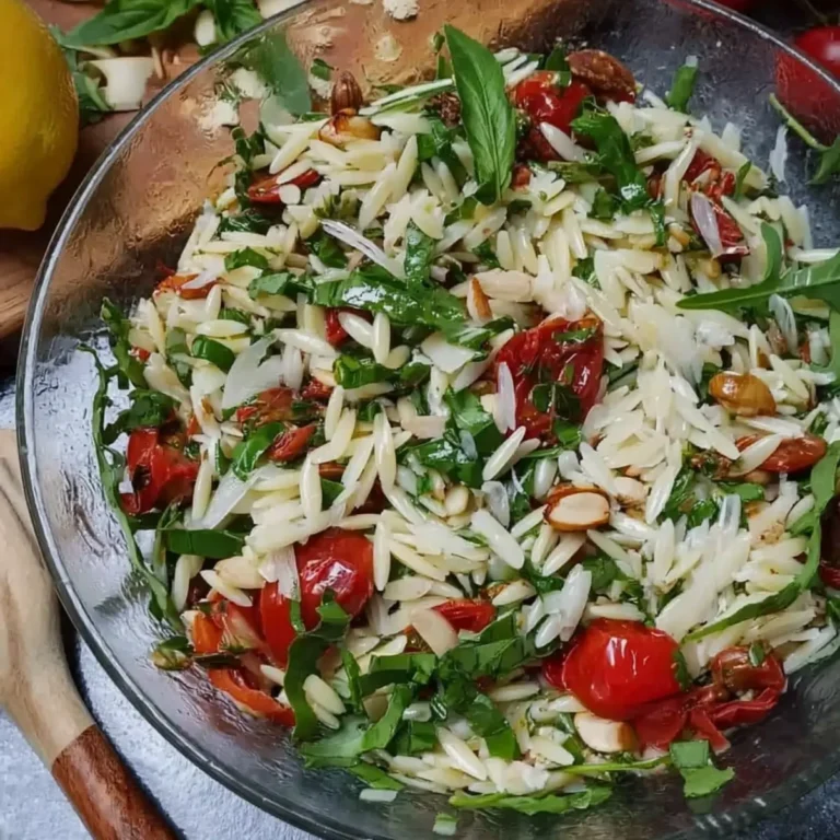 Italienisches Orzo Salat
