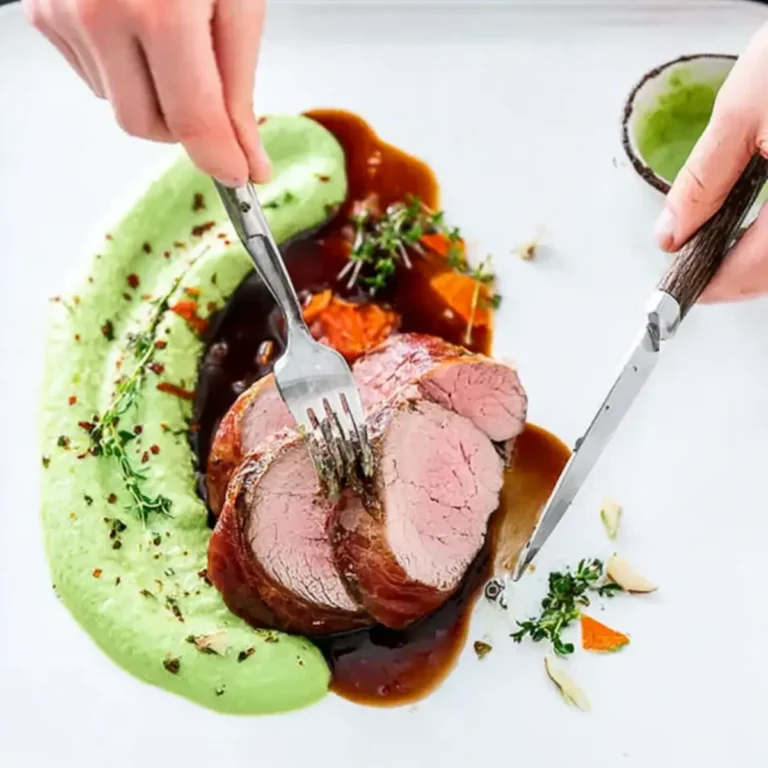 Kalbsfilet im Speckmantel