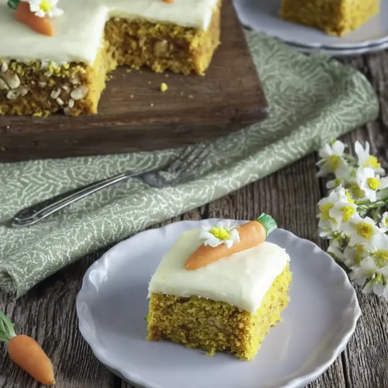 Karottenkuchen mit Frischkäsefrosting