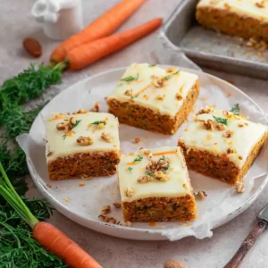 Karottenkuchen vom Blech