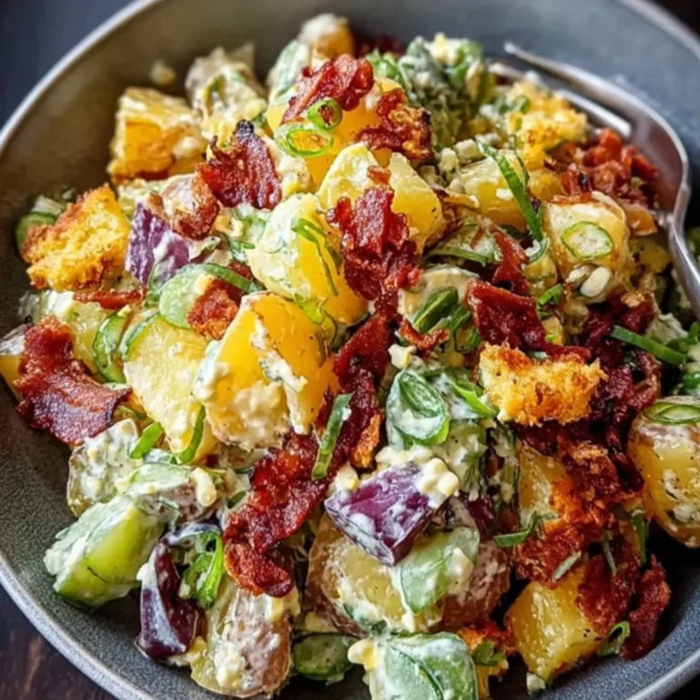 Knuspriger Kartoffelsalat