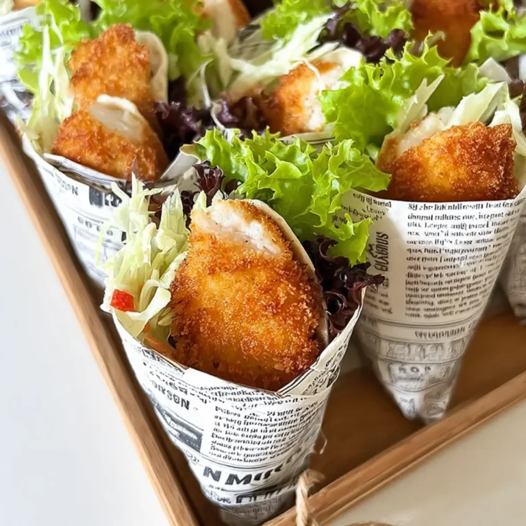 Mini Schnitzel Wraps