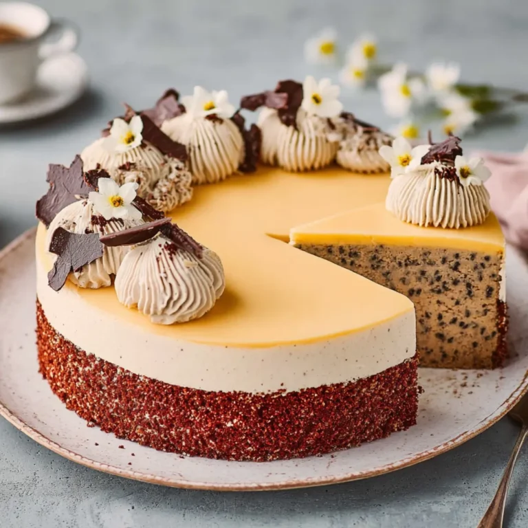 Mohn Sahne Torte