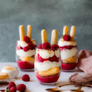 Osterdessert im Glas
