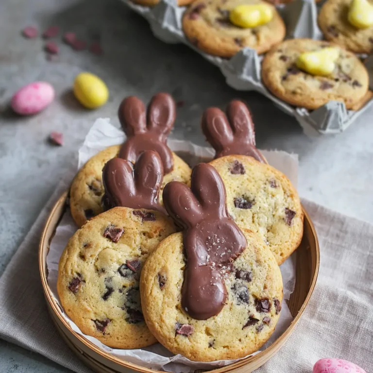Osterhasen Chocolate Chip Cookies