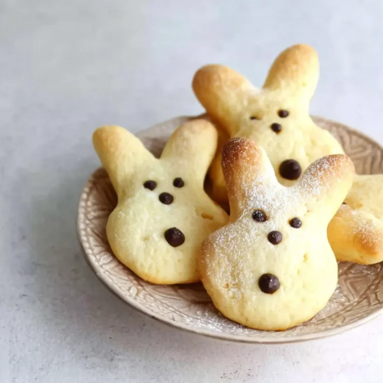Osterhasen aus Quark Öl Teig