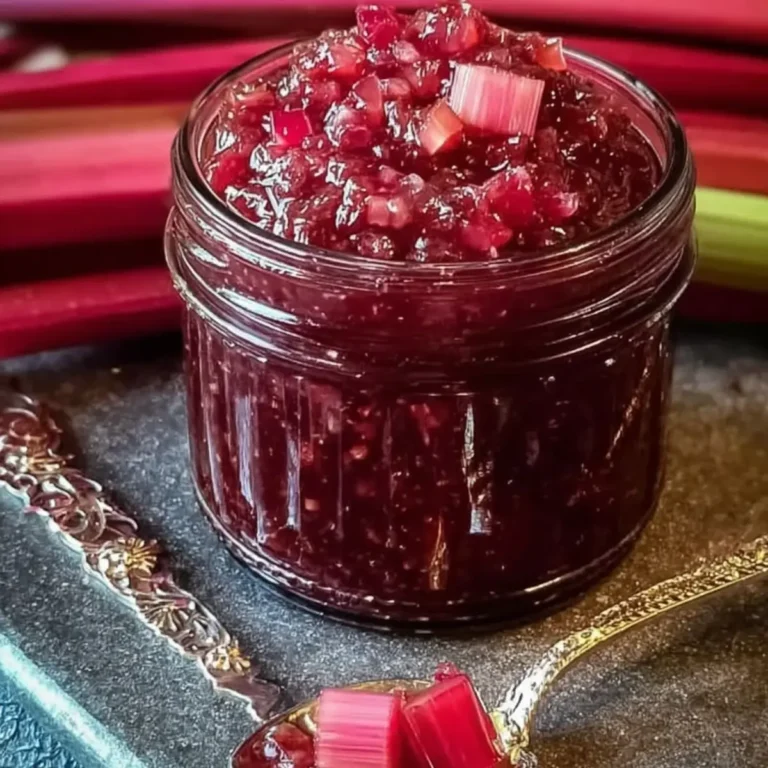 Rhabarberkonfitüre