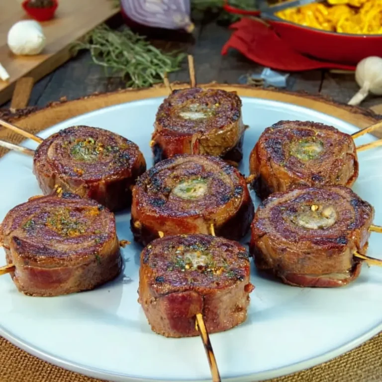 Rinderrouladen vom Grill