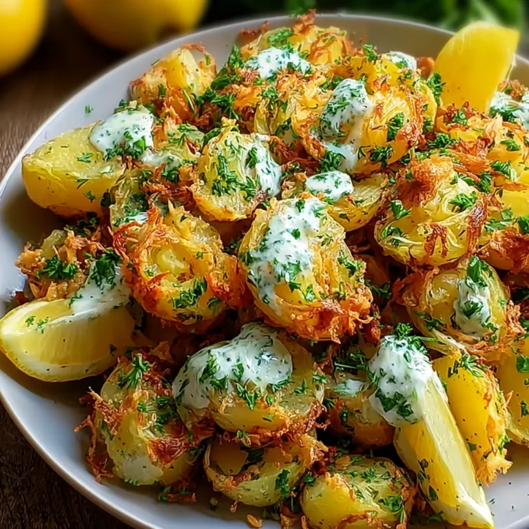 Smashed Potatoes Salat