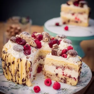 Sonntagstorte mit Eierlikör und Stracciatella