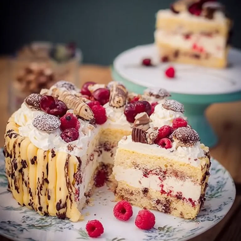 Sonntagstorte mit Eierlikör und Stracciatella