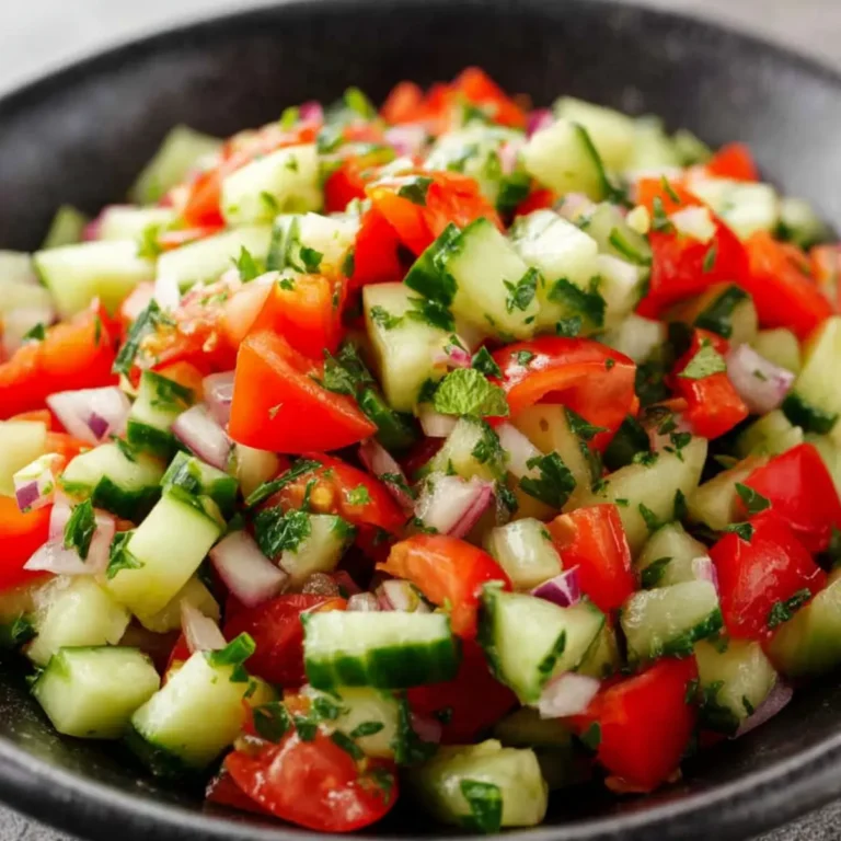 Tomaten Gurken Salat