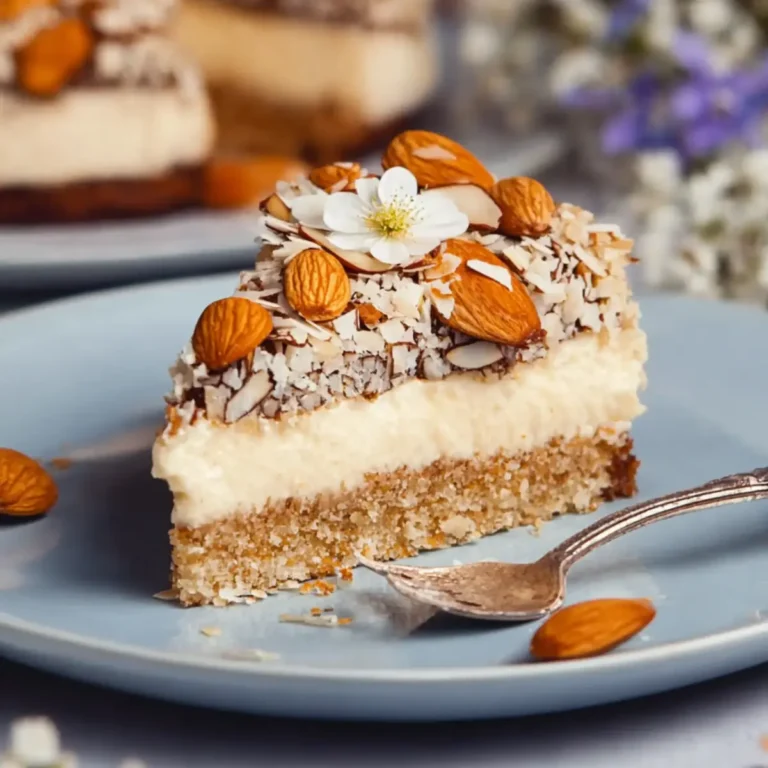 Vegane Kuchenrezepte Schwedische Mandeltorte vegan