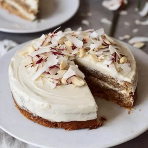 Veganer Kokoskuchen